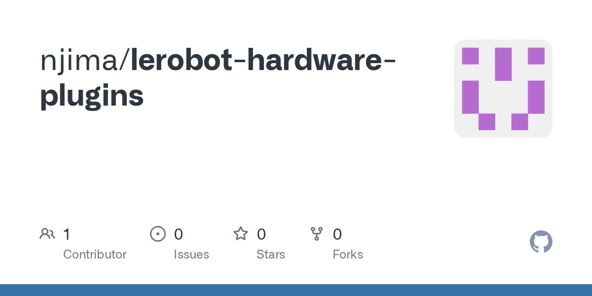 nady_researcher's tweet card. Contribute to njima/lerobot-hardware-plugins development by creating an account on GitHub.