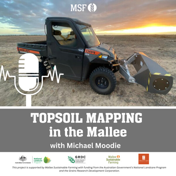 MsfMallee's tweet card. Topsoil mapping in the Mallee - MSF Farm Talk