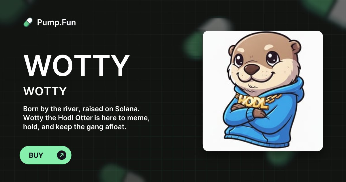fomo_sensei's tweet card. Born by the river, raised on Solana. Wotty the Hodl Otter is here to meme, hold, and keep the gang afloat.