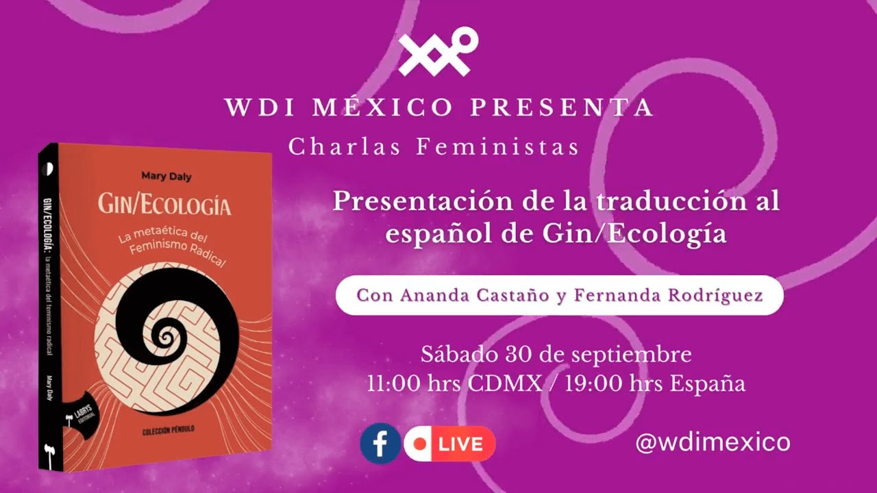 LabrysEditorial's tweet card. ✂️ El patriarcado es la religión planetaria (Mary Daly, Gin/Ecología)