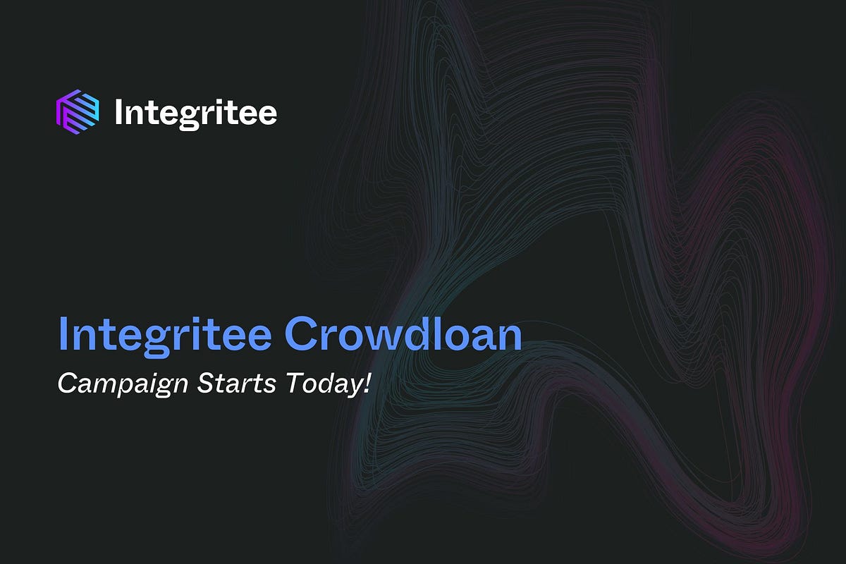 integri_t_e_e's tweet card. It’s auction time at Integritee! We are happy to announce our Polkadot crowdloan campaign starts today, bidding for the lease periods 9–16…