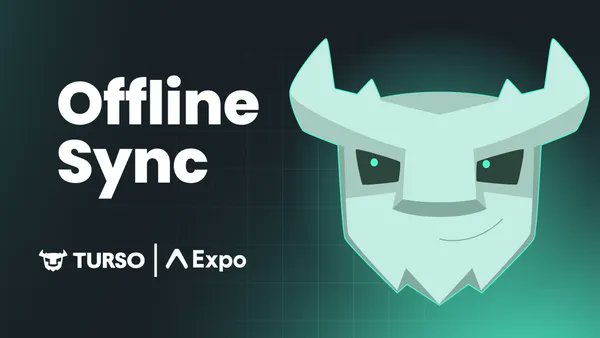 expo's tweet card. Build real offline-first apps with Expo and Turso. Sync seamlessly, eliminate backend complexity, and ship faster with local-first architecture.