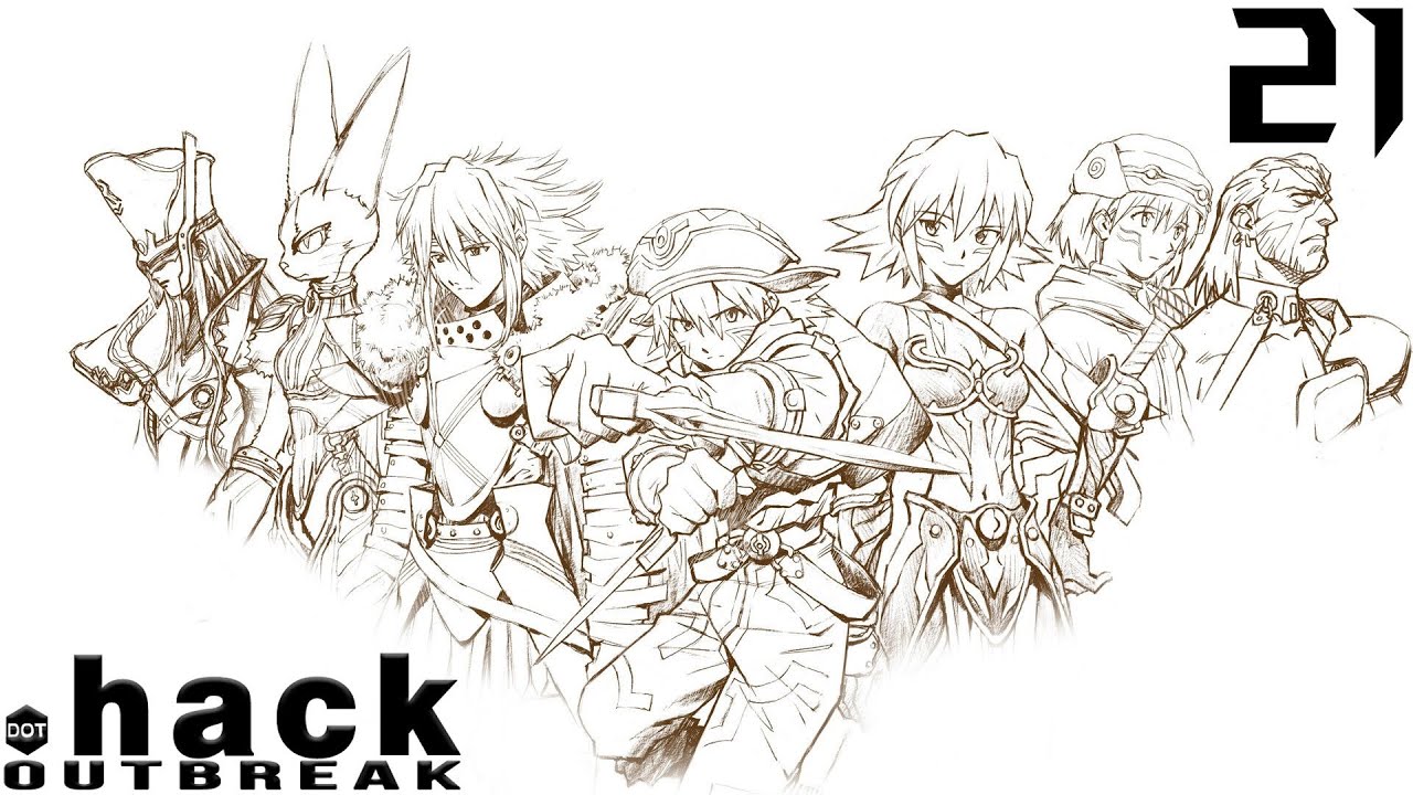 KamenEpitaph's tweet card. Quarantining a Wave | .hack//OUTBREAK Episode 21