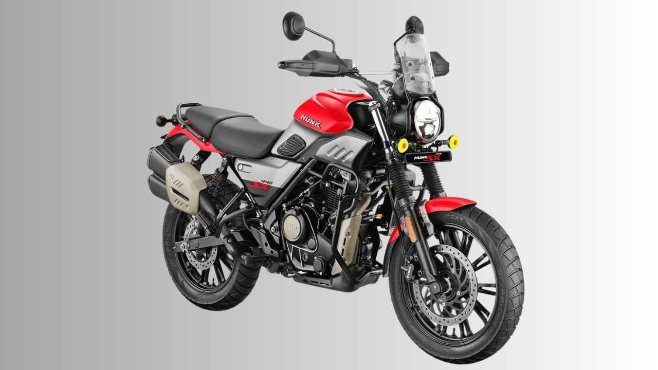 TECHFORU007's tweet card. Hero MotoCorp showed a new bike called the Hunk 440 SX at the EICMA event in Milan on November 6, 2025, this bike brings back the Hunk name with a fresh look