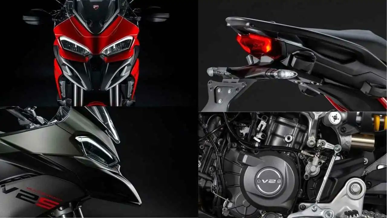 TECHFORU007's tweet card. Ducati India has introduced the 2025 Multistrada V2 on October 27, 2025, this new version is lighter and more powerful than before making it a great choice