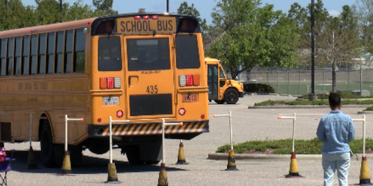 CIS_CF's tweet card. Drivers from New Hanover, Pender and Brunswick counties drove through five obstacles in the Bus Roadeo at Murray Middle School.