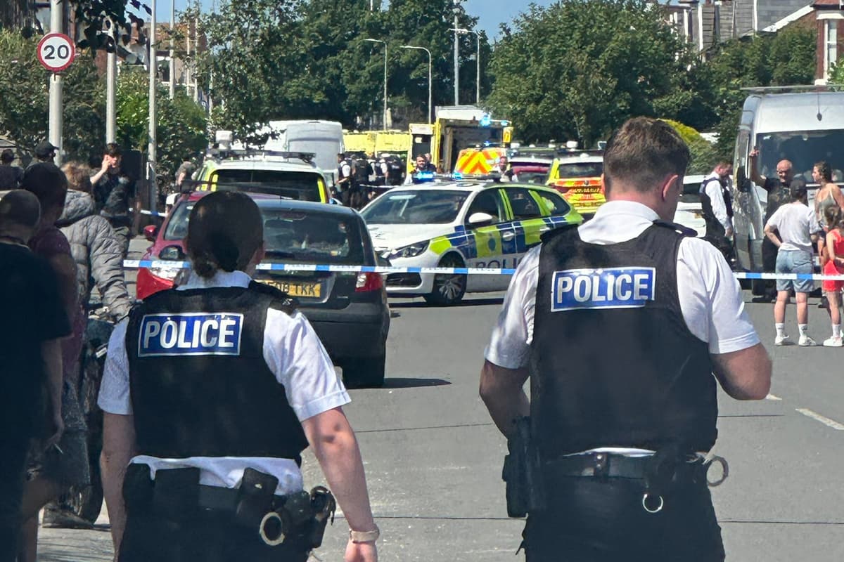 Tranzform's tweet card. Young children are among at least eight people stabbed in Southport in scenes one witness described as like a “horror movie”.