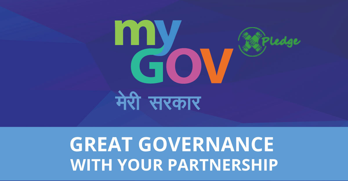 MSJEGOI's tweet card. A scalable, secure and Multilingual Pledge Platform from MyGov for taking Online Pledges on any government initiatives.