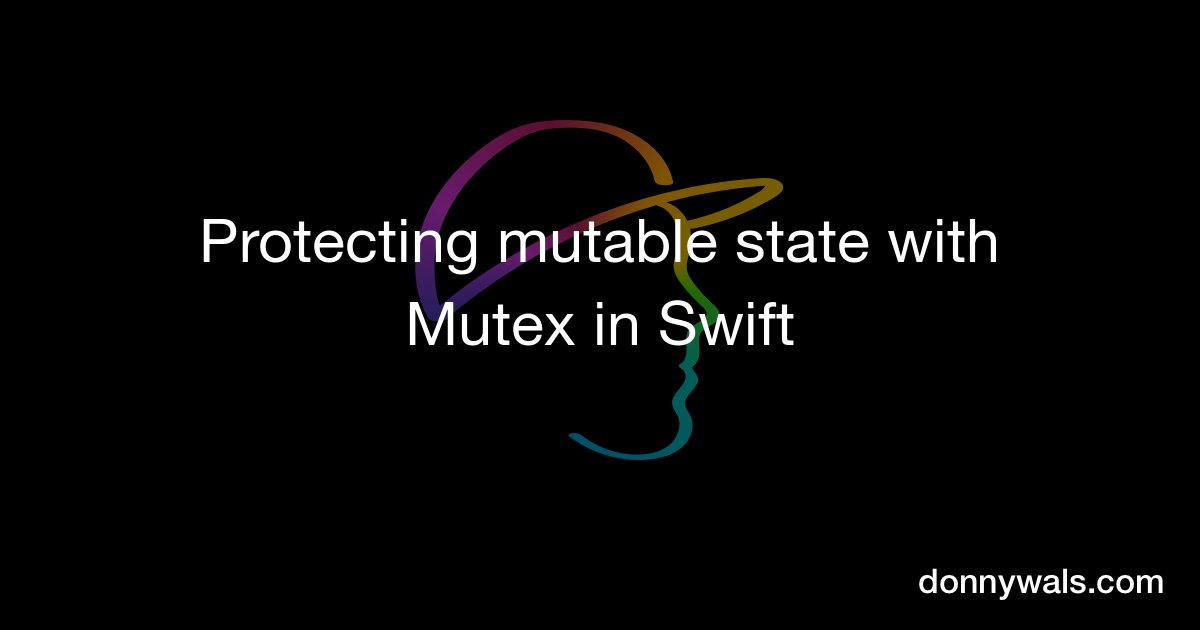 DonnyWals's tweet card. Once you start using Swift Concurrency, actors will essentially become your standard choice for protecting mutable state. However, introducing actors also tends to introduce more concurrency than you…