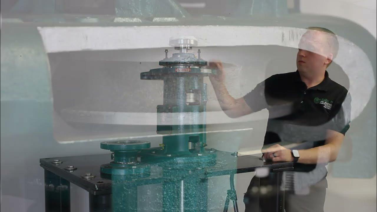 Ruthman_Cos's tweet card. Impeller Adjustment for Nagle Vertical Cantilever Pumps