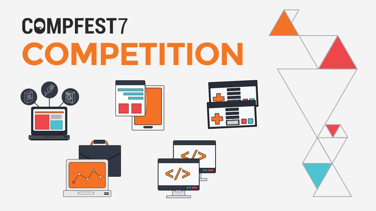 COMPFEST's tweet card. Competition Trailer - CompFest7