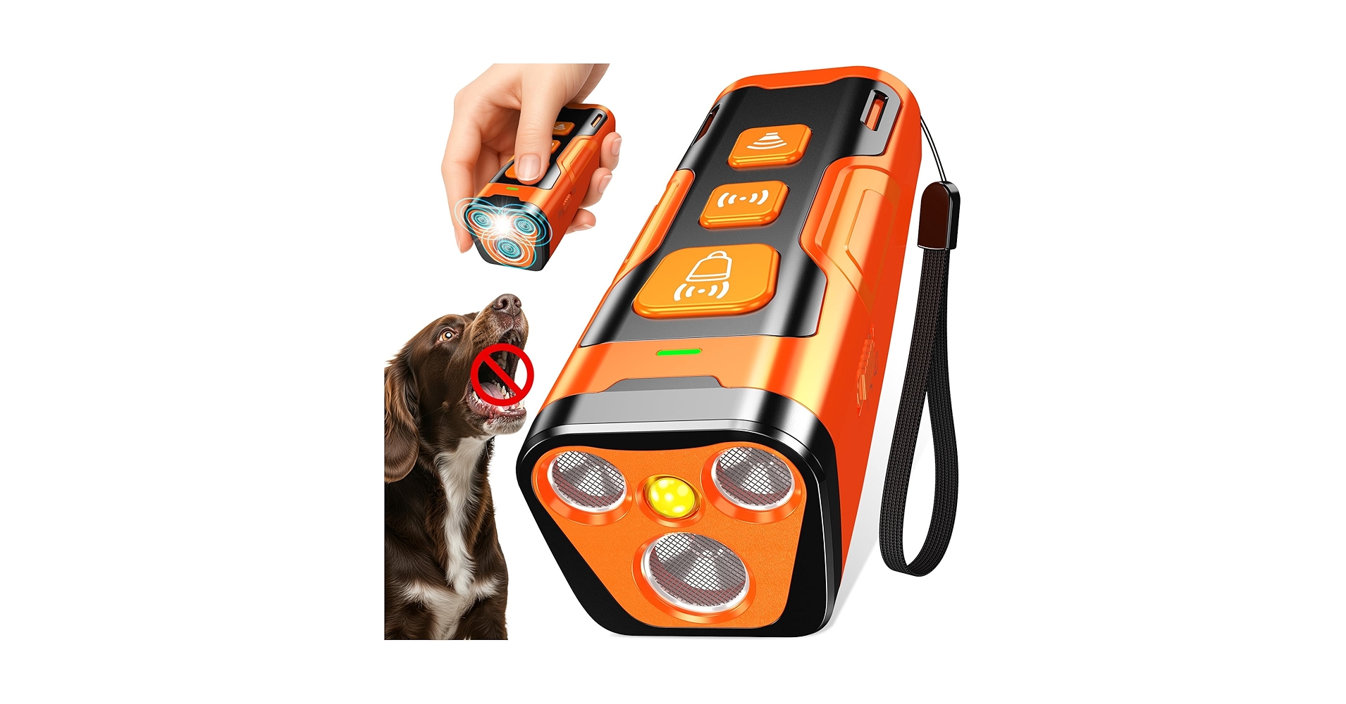 shire3570's tweet card. Our ultrasonic dog bark deterrent offers a safe, effective, and humane solution. Help you train your dog without the use of harsh methods, this compact bark control device uses advanced ultrasonic...