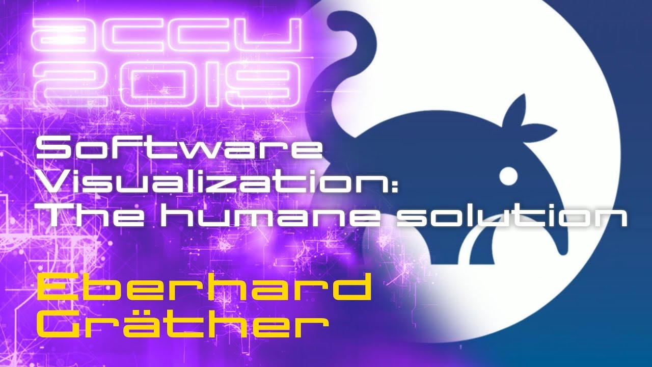 egraether's tweet card. Software Visualization: The humane solution - Eberhard Gräther [ACCU...