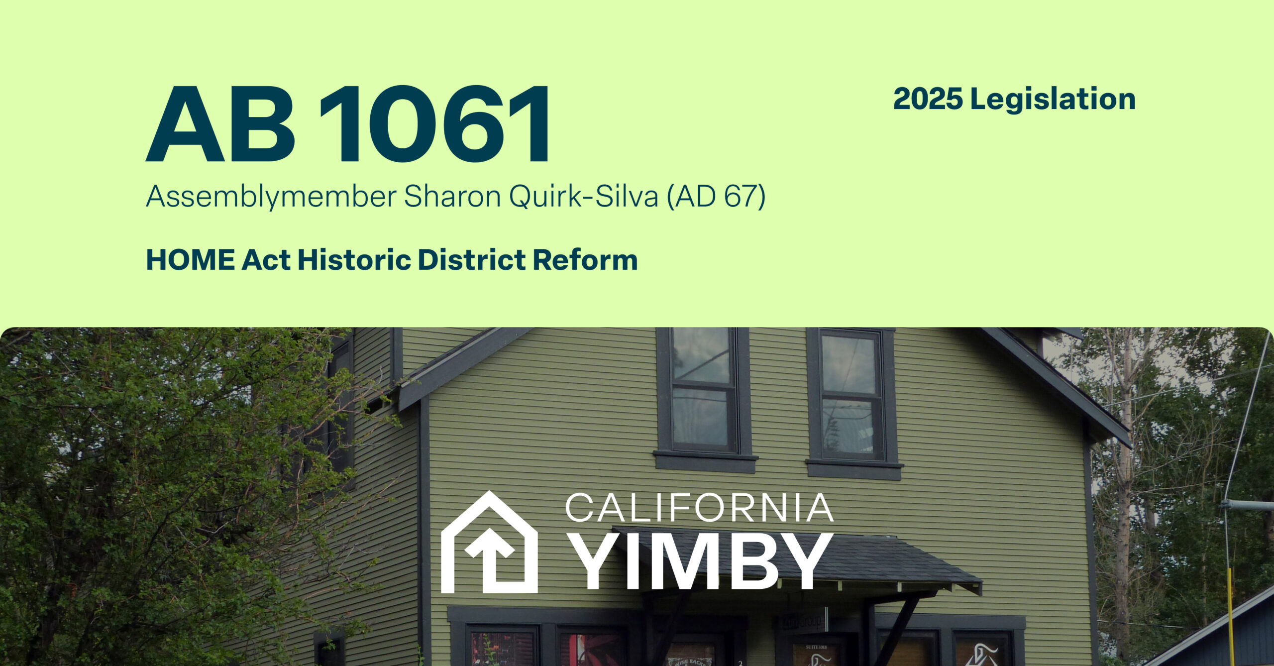 mnolangray's tweet card. This bill will make it easier to increase the number of homes – including duplexes – in single-family neighborhoods by allowing the California HOME Act (SB 9, 2021) to be used in historic districts,...