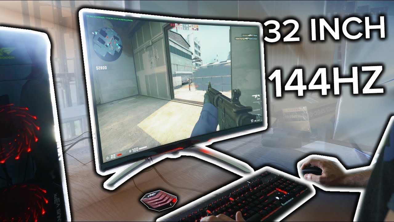 TechYESCity's tweet card. AOC AG322QC4 Review - Is This 144Hz FreeSync 2 Panel Worth it....!?