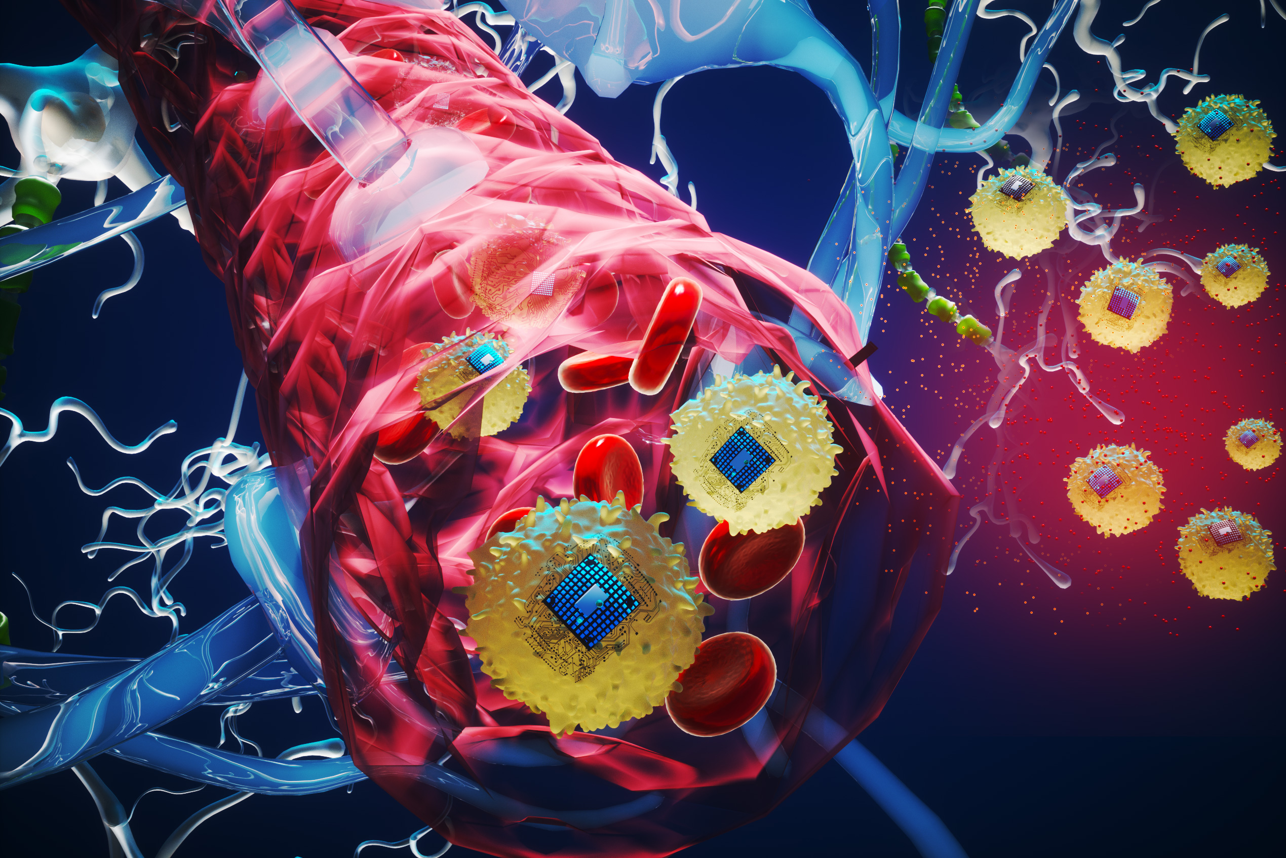 SustainHistory's tweet card. Microscopic bioelectronic devices could one day travel through the body’s circulatory system and autonomously self-implant in a target region of the brain. These “circulatronics” can be wirelessly...