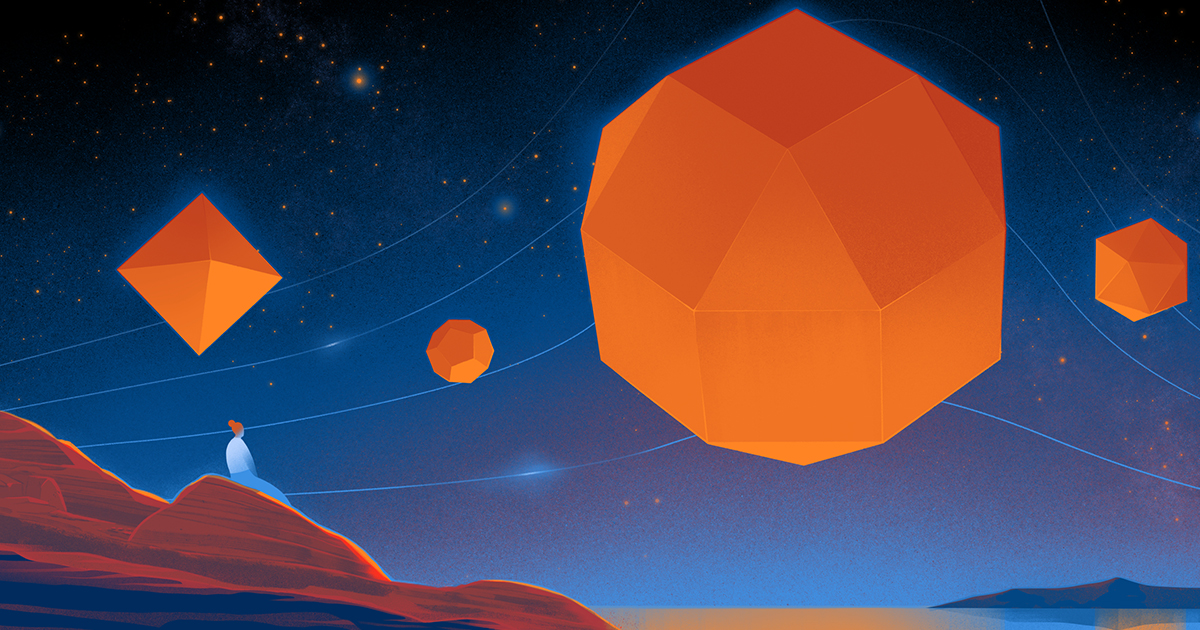 twitthinker's tweet card. A decade after the discovery of the “amplituhedron,” physicists have excavated more of the timeless geometry underlying the standard picture of how particles move.