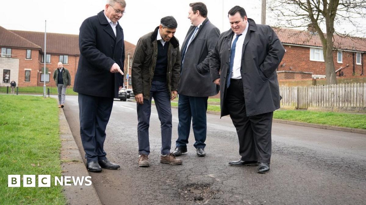 APPGCW's tweet card. The PM highlights new measures to help improve roads, as campaigning for local elections gets under way.