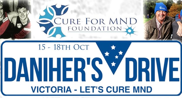 loopop's tweet card. Come join us for some special appearances this October as we take to the road for the Daniher Drive.