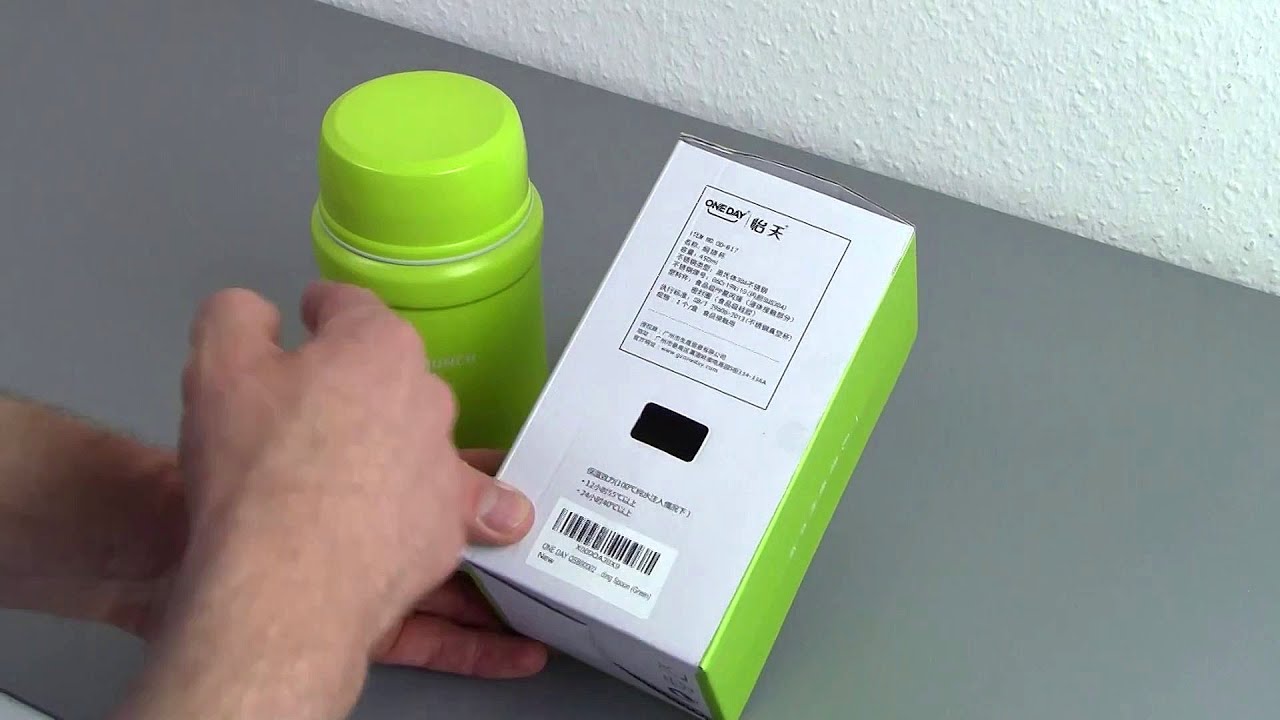 peterdoes's tweet card. ONEDAY Food Thermos review