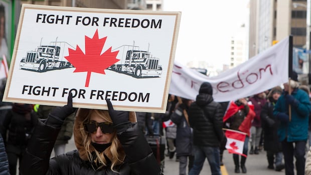 CBCNews's tweet card. For many, freedom is a malleable term — one that's open to interpretation. That flexibility, in part, has fuelled its growth among certain groups, according to extremism researcher Barbara Perry.