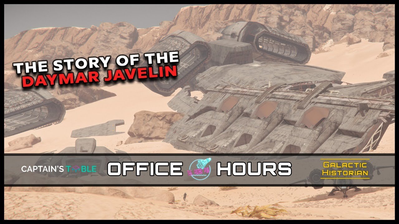 1TSForrest's tweet card. Star Citizen | Office Hours - Story of the Daymar Javelin, iCache...