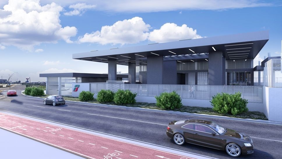 DomusWeb's tweet card. After more than twenty years of discussion, it is now official: Bergamo-Orio al Serio Airport will finally be connected to Milan by rail. Here is the new station.