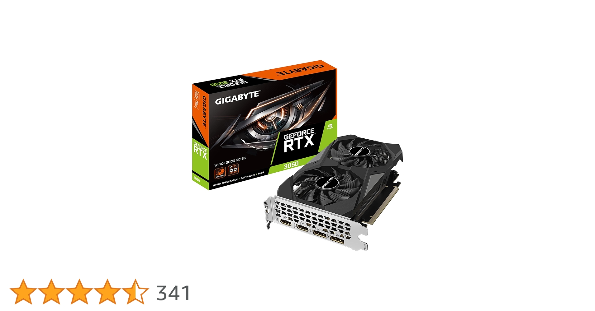 DealsinIND's tweet card. Get the ultimate gaming performance with GIGABYTE RTX 3050 Graphics Cards. Powered by NVIDIA's 2nd gen RTX architecture and refined with WINDFORCE cooling technology, the GeForce RTX 3050 WINDFORCE...