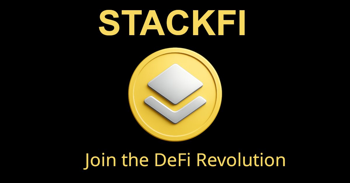 stackfibase's tweet card. Comprehensive DeFi platform with staking pools, lending protocols, and yield farming opportunities.