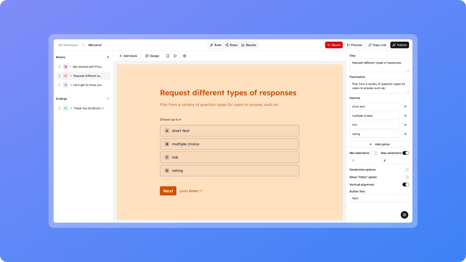 BetaList's tweet card. The last form builder you'll ever need