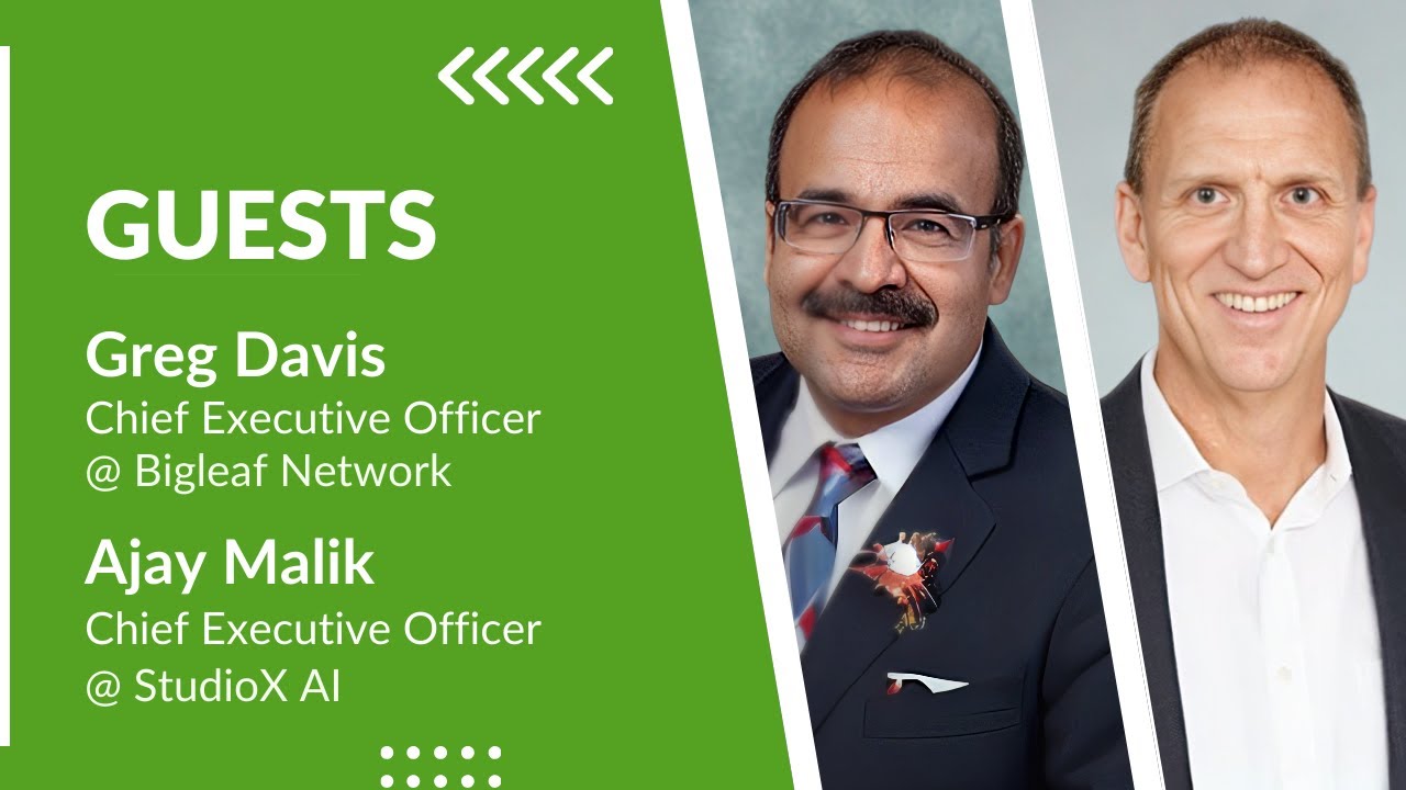 BigleafNetworks's tweet card. You Can’t Grow Without Going Wireless First - Ajay Malik & Greg...