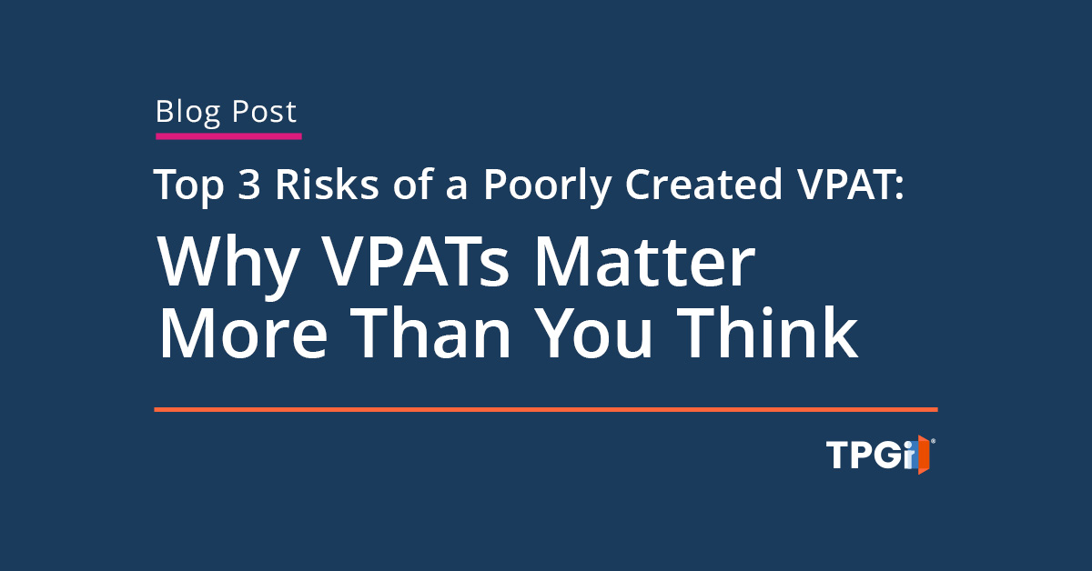 TPGinteractive's tweet card. Learn how a poorly created VPAT can cost contracts, create compliance risks, and damage buyer trust.