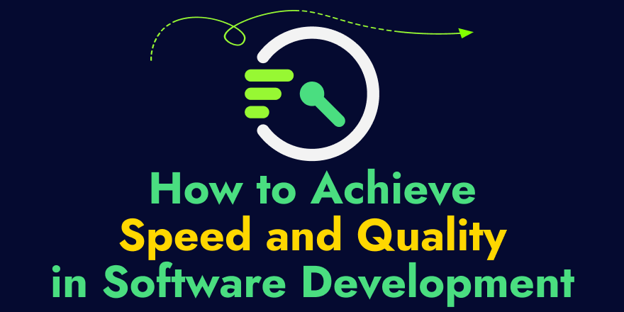 DevTesterBlog's tweet card. Discover how to find the perfect balance between shipping quickly and delivering high-quality software without cutting corners.