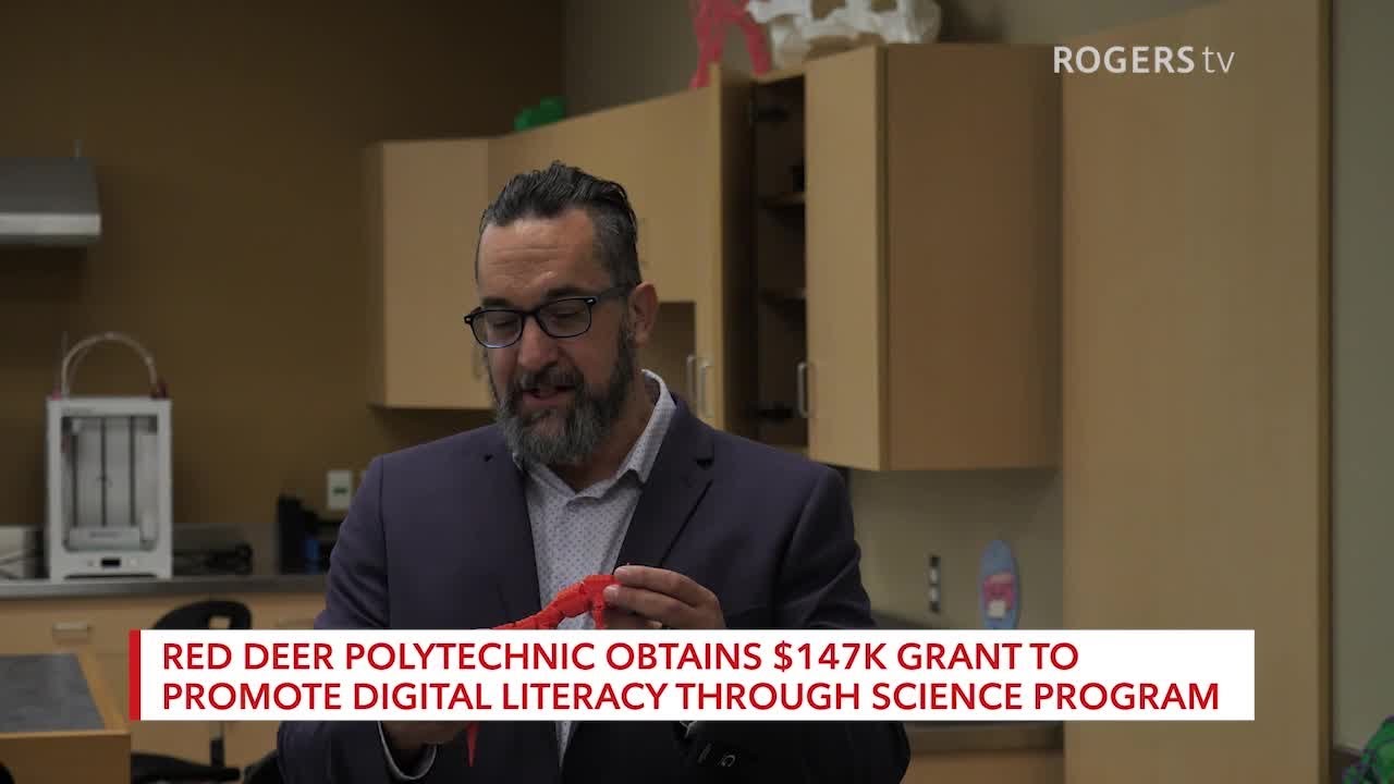 JBradleyAB's tweet card. Red Deer Polytechnic obtains $147K grant to promote digital literacy...