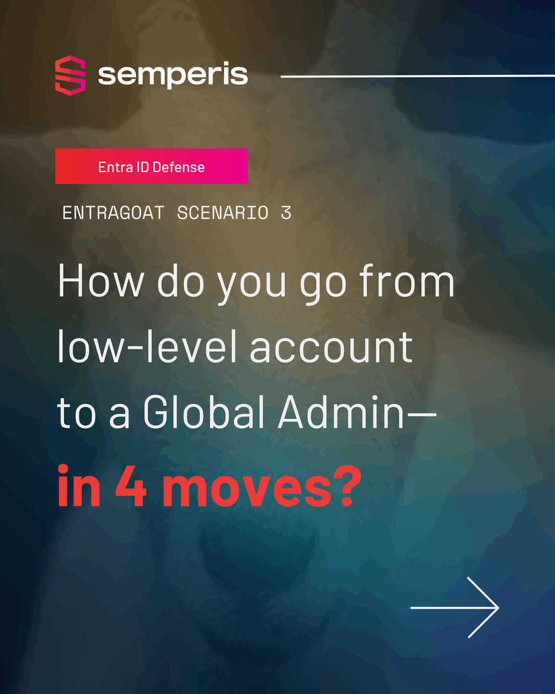 muller0907's tweet card. EntraGoat Scenario 3 | Semperis