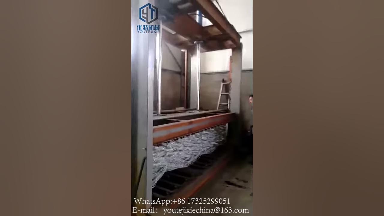 HexagonalMesh's tweet card. (Double cylinder) Gabion mesh hydraulic baler（Double cylinder）