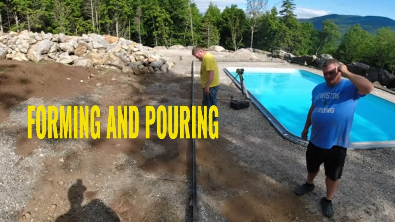 MetalFormsCorp's tweet card. Concrete Pool Deck Faceoff: DIY vs Professional for a PERFECT Finish