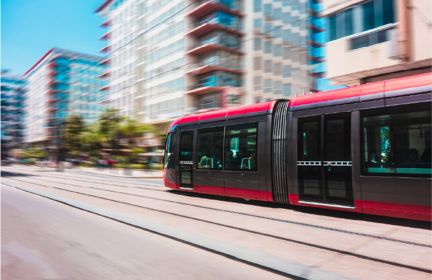 WebbingInc's tweet card. When connected vehicles make the headlines, public transport is often overlooked, but buses and trams are running on real-time data, too. Learn more...