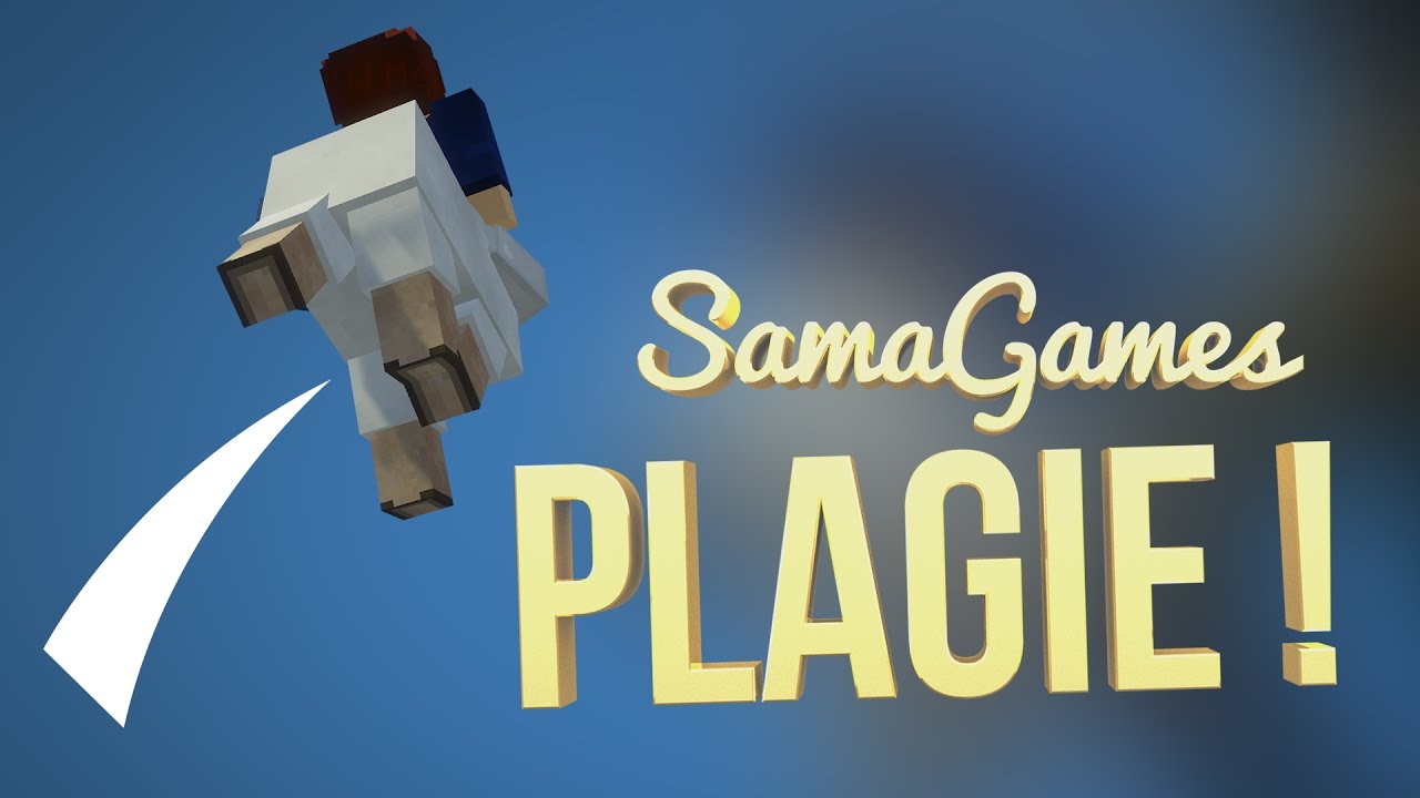 SamaGames_Mc's tweet card. Trailer SamaGames - Plagiat