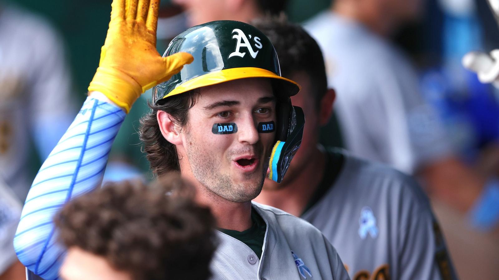 GCU_Baseball's tweet card. A week before the second anniversary of being Grand Canyon baseball's highest draft pick ever, Athletics shortstop Jacob Wilson was named a MLB All-Star Game...