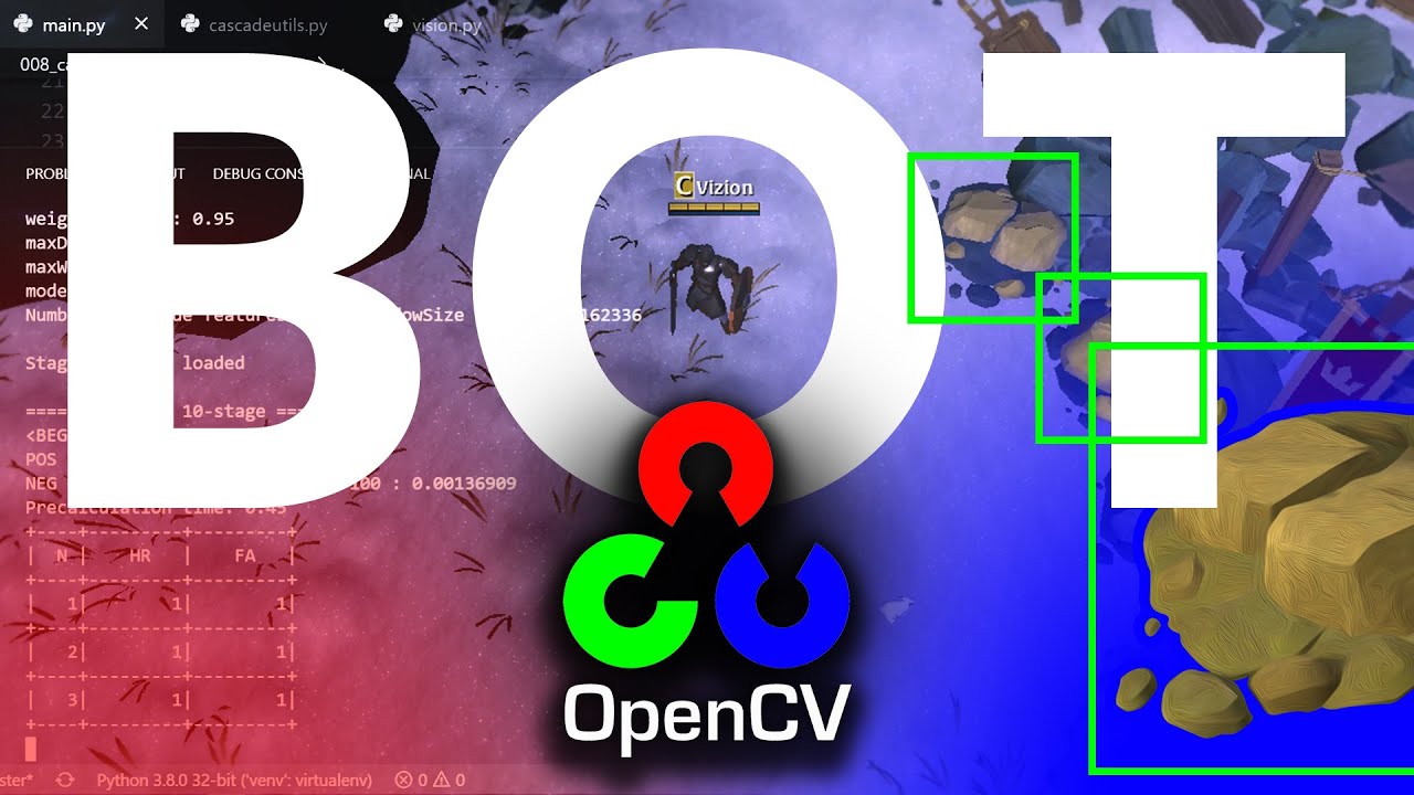 BenLearnCode's tweet card. How To Bot with OpenCV - OpenCV Object Detection in Games #9