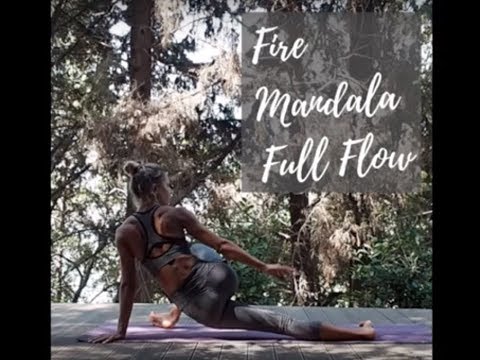 PTwPrecision's tweet card. Full Mandala Vinyasa Flow Yoga - Fire & Manipura Chakra