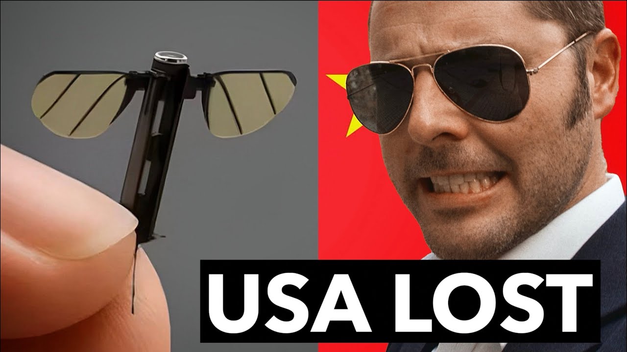 UkSando's tweet card. China Unveils Mosquito Sized Military Drones! We're Screwed!