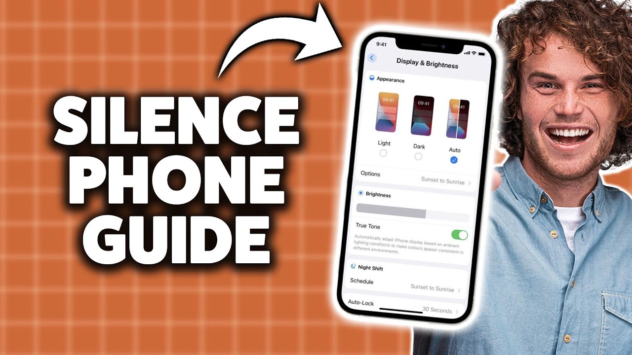 TechronaYT's tweet card. How To Silence An iPhone 2025 (Step-By-Step Tutorial)
