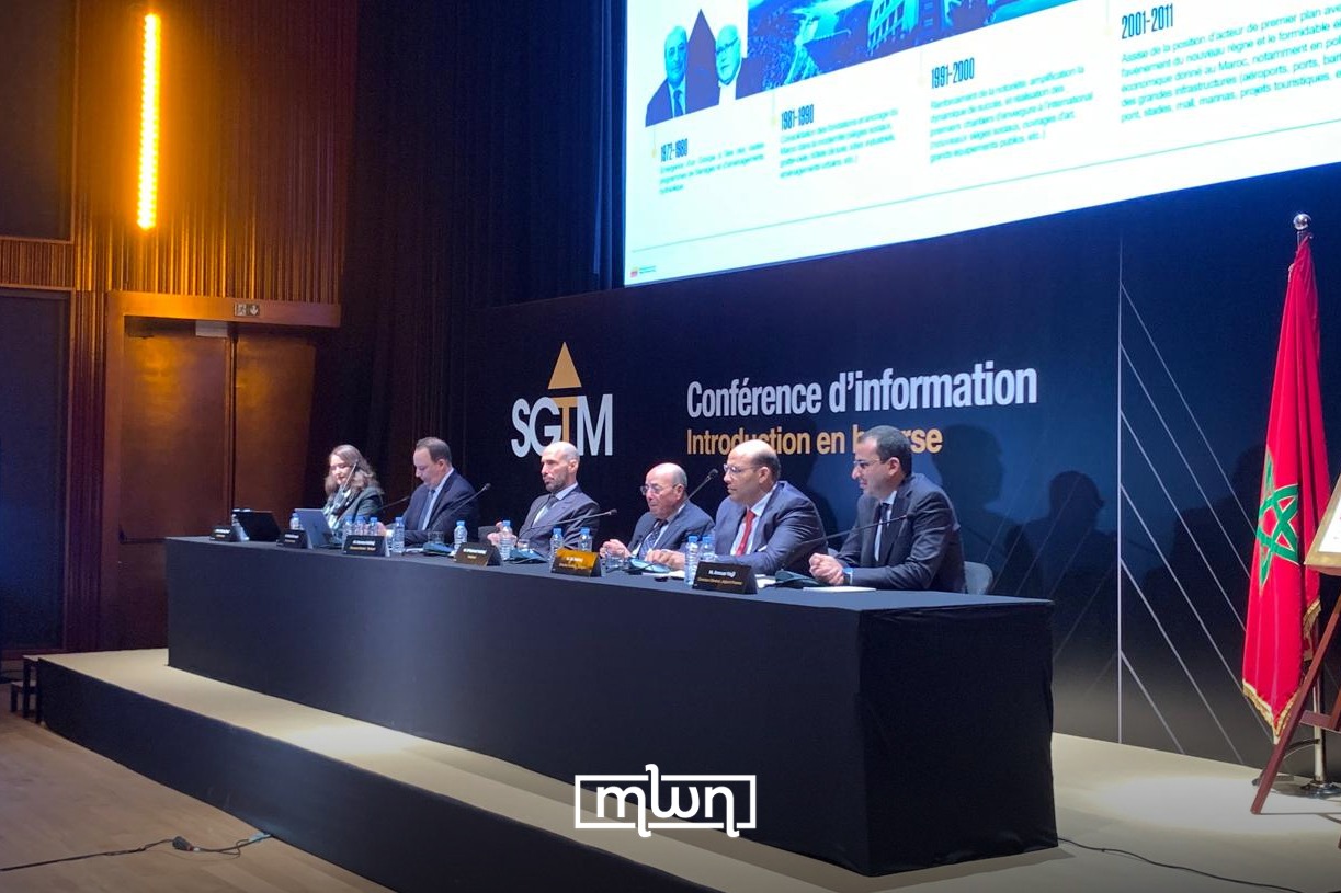 DineshShukla42's tweet card. SGTM presented the full story behind its upcoming stock market listing — a 20% share sale worth up to MAD 5.04 billion.