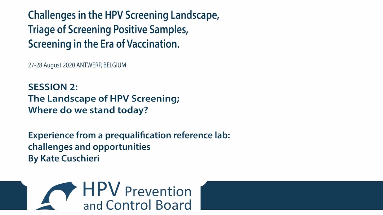 HPVBoard's tweet card. Experience from a prequalification reference lab: challenges and...