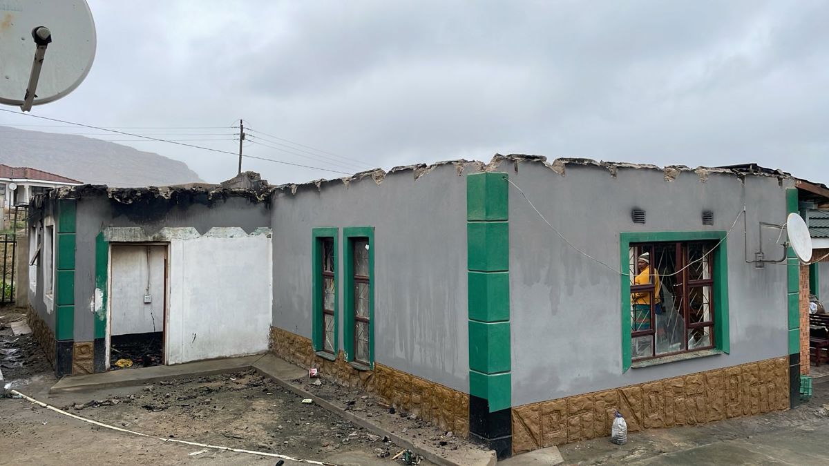 essy__m's tweet card. Hello, my name is Esihle, I am fundraising for my elderly aunt who lives in a small town in the Eastern Cape, Mount Fletcher, now Tlokoeng. On Satur...