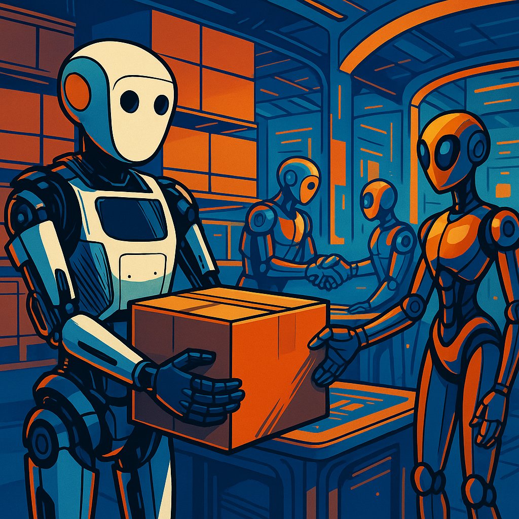 m_criptomonedas's tweet card. Los modelos de robots de Google DeepMind, Gemini Robotics, han sido actualizados y ahora pueden pensar, buscar en la web y aprender nuevos trucos.