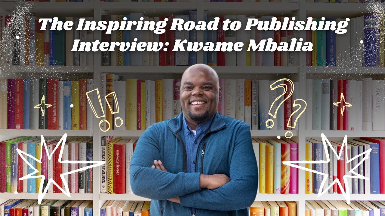 StoryTShelf's tweet card. The Inspiring Road to Publishing | Kwame Mbalia