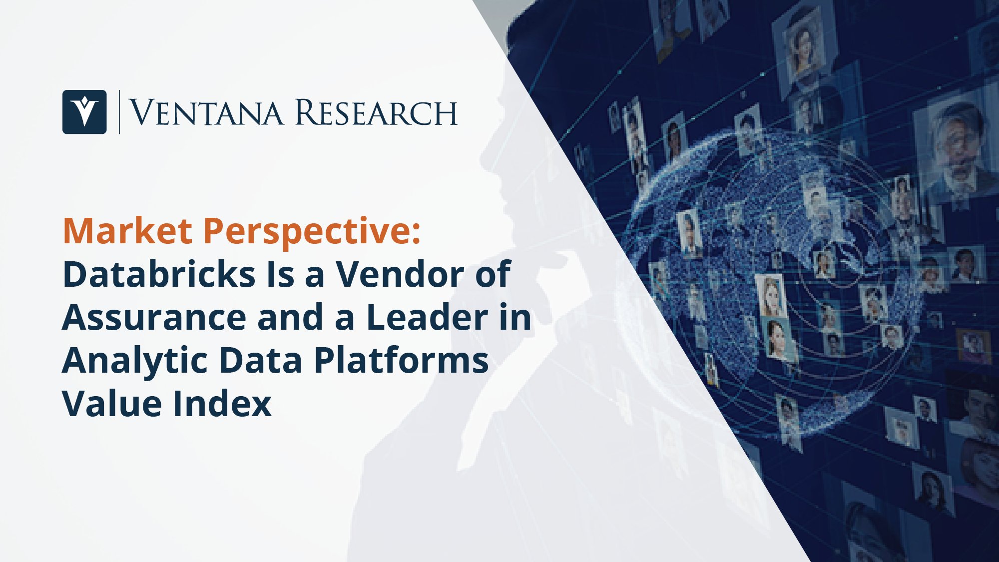 ISG_SW_Research's tweet card. Ventana Research’s 2023 Value Index on analytic data platforms evaluates Databricks.